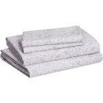 Queen Microfiber Bed Sheet Set, Lavender Paisley