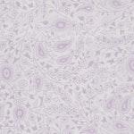 Queen Microfiber Bed Sheet Set, Lavender Paisley alternate 4