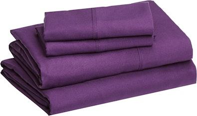 Lightweight Microfiber Cal King Sheet Set cover