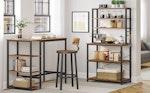 6-Tier Kitchen Shelf with Oven Stand & Hooks alternate 3