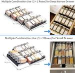 Black Acrylic 4-Tier Spice Drawer Organizer alternate 5