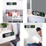 Large LED Digital Mirror Wall Clock alternate 7