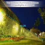 3-Pack LED Solar Spotlights - Outdoor, Waterproof alternate 3