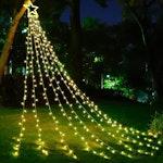 Warm White Outdoor LED Star Tree Lights alternate 1