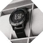 12-Slot Lockable Watch & Jewelry Box - PU Leather alternate 3