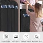 Pack of 5 Black Garment Bags 60x100cm with Zipper alternate 6