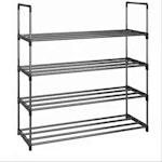4-Tier Stainless Steel Shoe Rack for 20 Pairs alternate 7