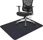 90x140cm Chair Mat for Rolling Chairs, Black thumbnail