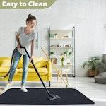 90x140cm Chair Mat for Rolling Chairs, Black alternate 3