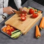 Chopping Board with with 2 Organiser alternate 2