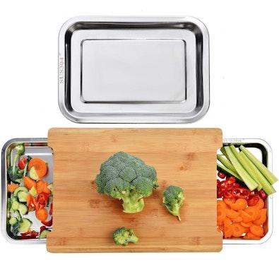 Chopping Board with with 2 Organiser cover