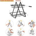 2-Tier Fruit Basket Stand for Kitchen Countertop alternate 7