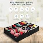 Home-Mart 4-Set Drawer Dividers for Clothes alternate 5