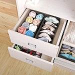 Home-Mart 4-Set Drawer Dividers for Clothes alternate 6