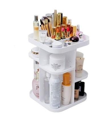 360 Rotating Makeup Organizer (White) cover