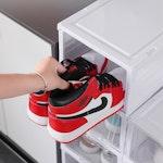 3-Tier Stackable Shoe Storage Box Organizer alternate 7