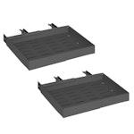 3 Pack Pull Out Cabinet Organizer (Grey) alternate 8