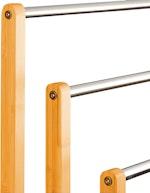 3-Tier Bamboo Towel Rack alternate 3
