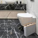 Toilet Paper Storage Basket Holds (Grey) alternate 1