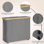 Toilet Paper Storage Basket Holds (Grey) alternate 3