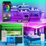 12M LED Strip Lights with Remote Control for Home alternate 4