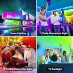 12M LED Strip Lights with Remote Control for Home alternate 5