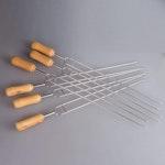 6-Pack BBQ Skewers with Wood Handles alternate 3