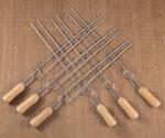 6-Pack BBQ Skewers with Wood Handles alternate 5