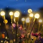 Solar Firefly Lights - Waterproof Garden Starburst alternate 2