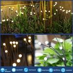 Solar Firefly Lights - Waterproof Garden Starburst alternate 4