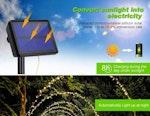 200 LED Solar Fairy Lights with 8 Modes alternate 3