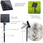 200 LED Solar Fairy Lights with 8 Modes alternate 6