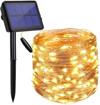 200 LED Solar Fairy Lights with 8 Modes cover