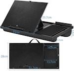 Laptop Lap Desk with 20 Adjustable Angles alternate 3