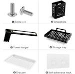 Kitchen Sink Caddy Organizer with Sponge alternate 7