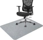 90x140cm Grey Chair Mat for Rolling Chairs thumbnail