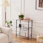 3-Tier Adjustable Metal Storage Shelves Wire Rack alternate 2