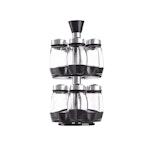 Rotating Spice Rack Organizer with 16 Glass Jars alternate 7