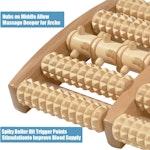 Dual Foot Massager Roller - Large Size alternate 1