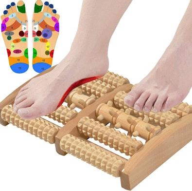 Dual Foot Massager Roller - Large Size cover