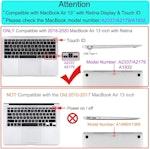 MacBook Air 13 Hard Case Crystal Clear 2020-2018 alternate 1