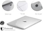 MacBook Air 13 Hard Case Crystal Clear 2020-2018 alternate 2