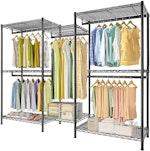 Heavy Duty Clothing Garment Rack Organizer alternate 1