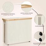Toilet Paper Storage Basket (White) alternate 3