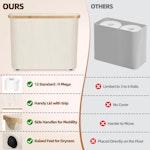 Toilet Paper Storage Basket (White) alternate 5