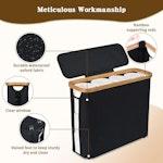 Toilet Paper Storage Basket (Black) alternate 3