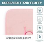 Memory Foam Bath Rug (60x40 cm, Pink) alternate 3