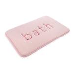 Memory Foam Bath Rug (60x40 cm, Pink) alternate 8
