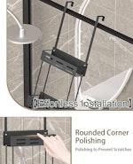 Over the Door 2-tier Shower Caddy Organizer alternate 5