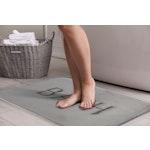Bath Rug Mat (60 x 40 cm, Grey)